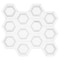 Andova Tiles Hexaco Straight Edge Natural Stone Mosaic Sheet Wall and Floor Tile SAM-ANDHEX420 - alternate 7